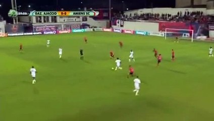 Jonathan Tinhan Goal - GFC Ajaccio 0-1 Amiens 27.09.2016