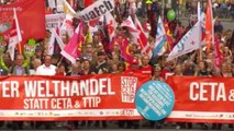 Protesta ne Gjermani, kundërshtohet marrëveshja me SHBA-të - Top Channel Albania - News - Lajme