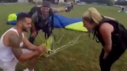 New Jersey Girl Skydives Into Happy Engagement With Childhood Sweetheart
