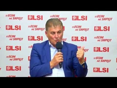 Report TV - Gara për kreun e LSI, Shezai Rrokaj paraqet platformën te të rinjtë e LRI