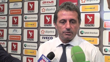 Report TV - Derbi, trajnerët flasin pas ndeshjes