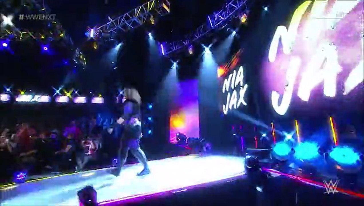 NXT Alexa Bliss vs Nia Jax vs Carmella No. 1 Contender match