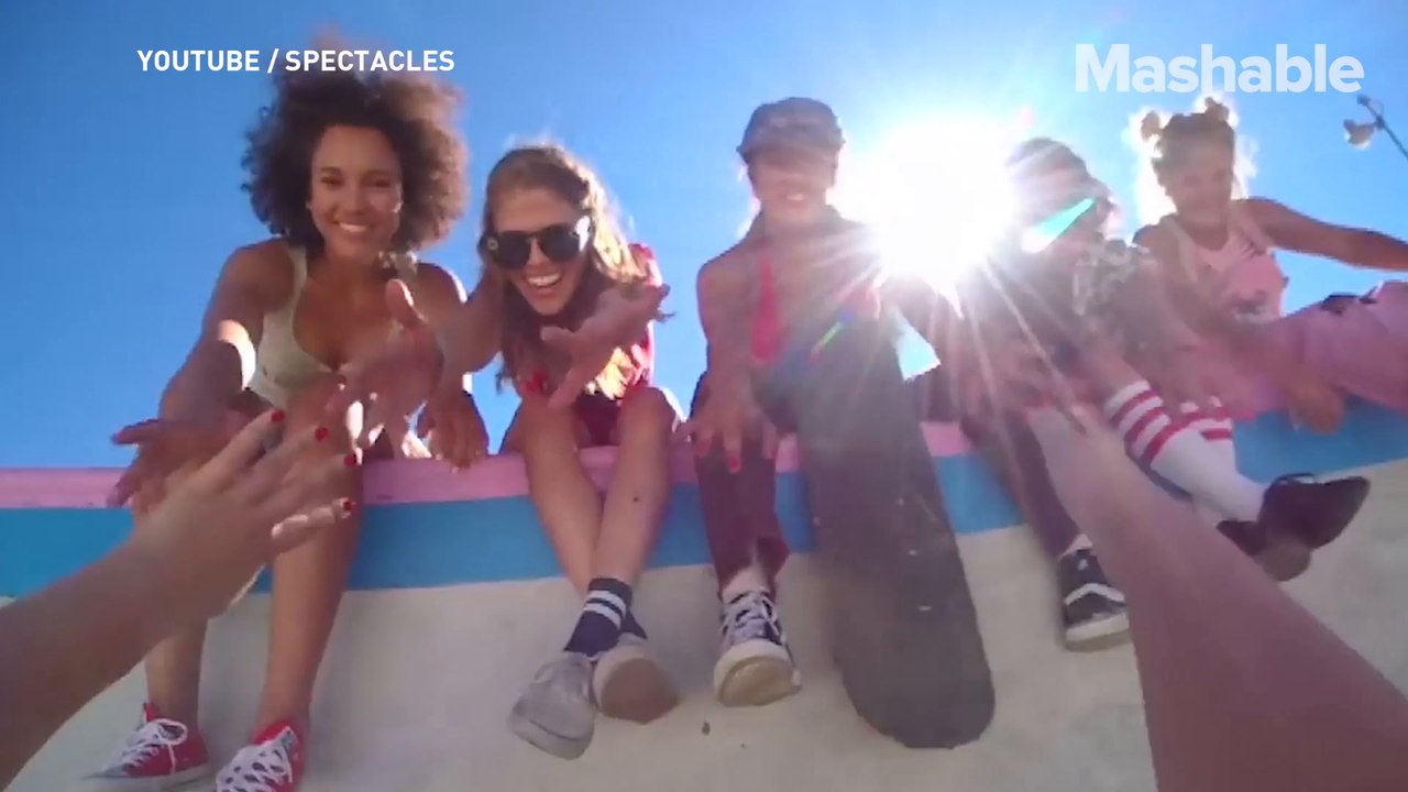 Take a look at Snapchat's new 'Spectacles'