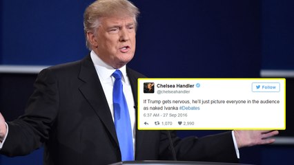 Celebs Hilariously Blast Trump During First Presidential Debate