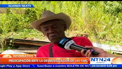 Residentes de frontera colombo-panameña muestran preocupación tras desmovilización de las FARC
