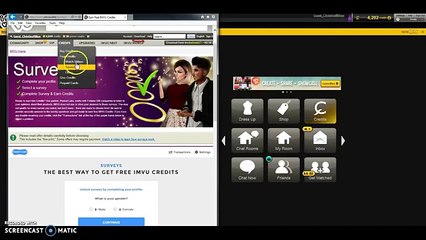Easy Way To Get Online IMVU Credits Fastly.