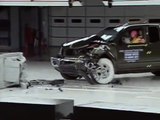 2008 Nissan Frontier moderate overlap IIHS crash test