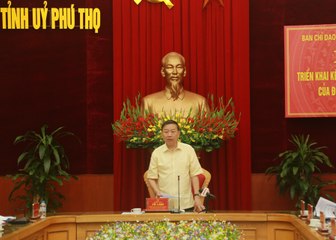 Ban Chỉ đạo phòng, chống tham nhũng Trung ương làm việc tại tỉnh Phú Thọ