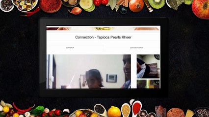 Kitchen Connection Goes to India — Tapioca Pearls Edition