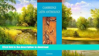 READ  Cambridge Latin Anthology (Cambridge Latin Course)  BOOK ONLINE
