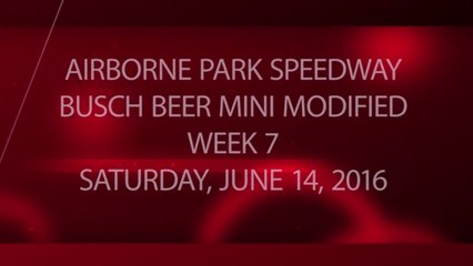 Racing - Week 7 - 06-18-2016 - Busch Beer Mini Modified