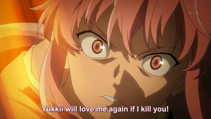 Mirai Nikki - Yuno vs Ai (Seventh)