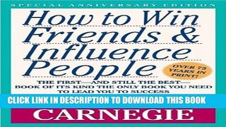 [PDF] How to Win Friends   Influence People Popular Colection