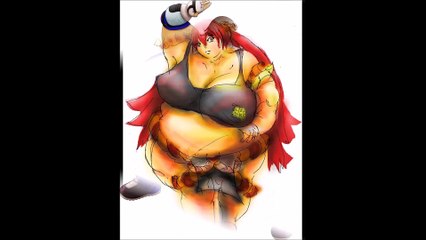 Sumo Fighting Anime Girl