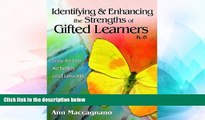 Big Deals  Identifying and Enhancing the Strengths of Gifted Learners, K-8: Easy-to-Use Activities