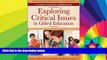 Big Deals  Exploring Critical Issues in Gifted Education: A Case Studies Approach  Best Seller