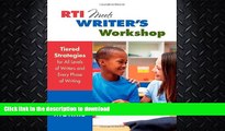 READ  RTI Meets Writer s Workshop: Tiered Strategies for All Levels of Writers and Every Phase of