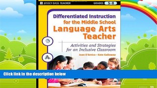 Big Deals  Differentiated Instruction for the Middle School Language Arts Teacher: Activities and
