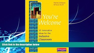 Big Deals  You re Welcome: 30 Innovative Ideas for the Inclusive Classroom  Best Seller Books Most
