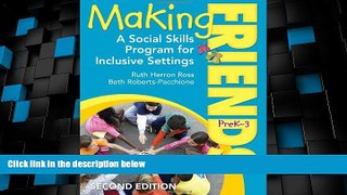 Big Deals  Making Friends, PreK-3: A Social Skills Program for Inclusive Settings  Best Seller