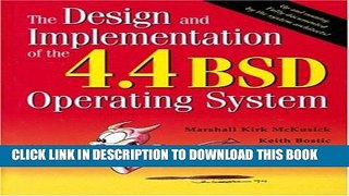 [Read PDF] The Design and Implementation of the 4.4 BSD Operating System Ebook Free