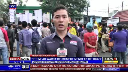 Sebanyak 500 Petugas Penertiban Dikerahkan ke Bukit Duri