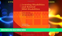 Big Deals  Learning Disabilities and Related Mild Disabilities: Characteristics, Teaching