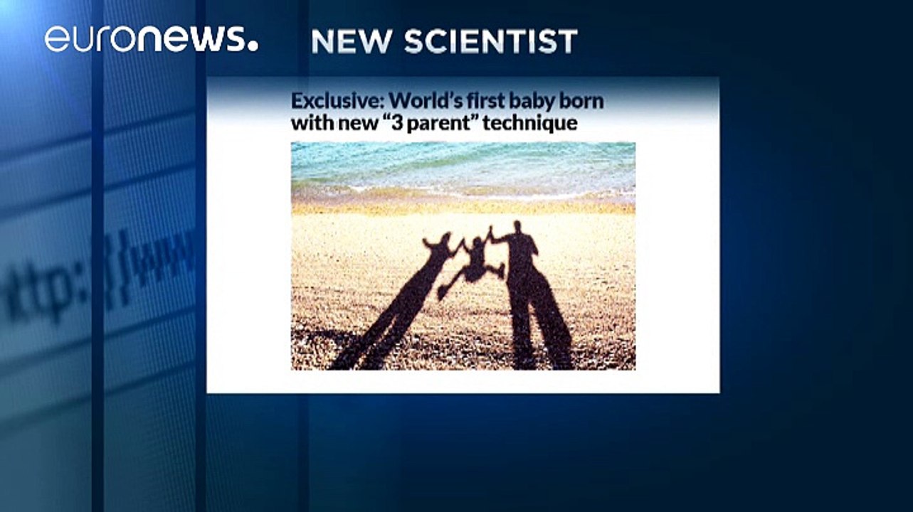 Erstes Baby mit drei Eltern