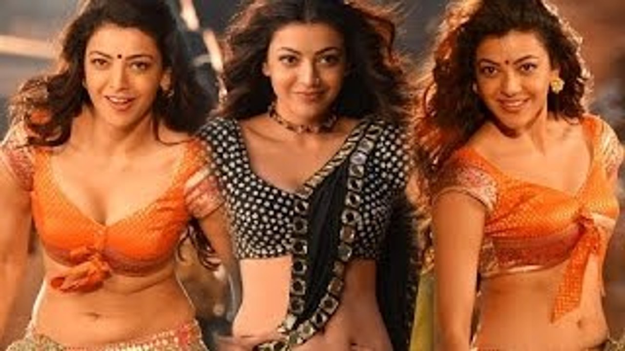 Kajal Agarwal Sexy Hot Navel Expressions Boob SHow