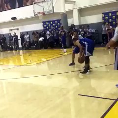 Stephen Curry est déjà en mode humiliation à l'entraînement