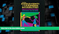 Big Deals  Teaching Adolescents With Learning Disabilities: Strategies and Methods  Best Seller