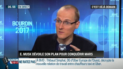 La chronique d'Anthony Morel: Elon Musk projette de conquérir la planète rouge - 28/09
