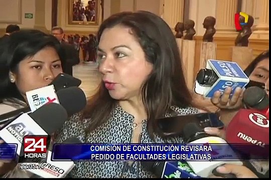 Comisión de Constitución revisará pedido de facultades legislativas el miércoles