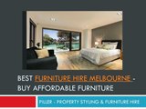 Best Furniture Hire Melbourne – Piller Property Styling