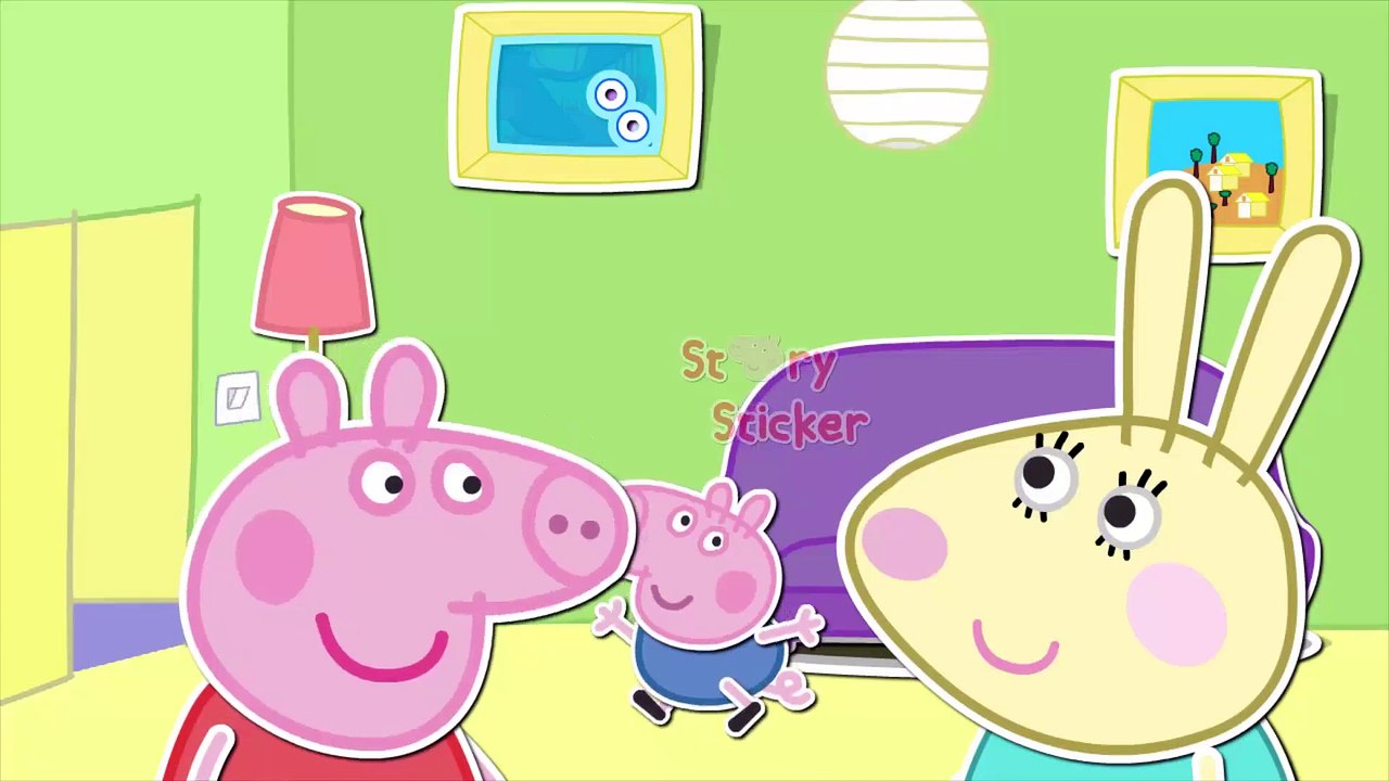 Peppa Pig Fell And Rescued Doctor By Story Sticker
