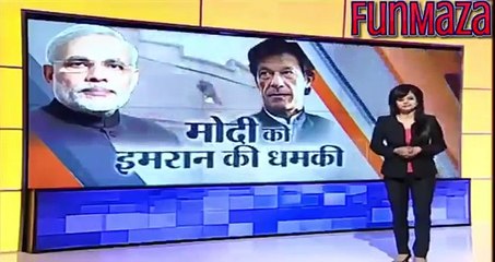 Indian Media Played the Clip of Imran khan Threat ening Modi