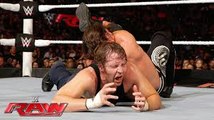 WWE Smackdown 27 September 2016- Dean Ambrose vs AJ Styles World Champion, John Cena Joined The Fray