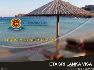 Tourist visa for Sri Lanka at www.etasrilankavisa.com