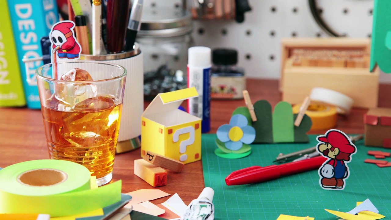 Paper Mario : Color Splash - Making Of