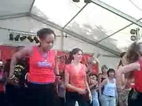 Tempo Latino 2007 : choré avec Sandrine Plaa