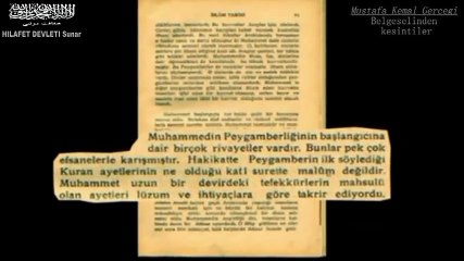 Mustafa Kemal (ATATÜRK)  ve Islam`a karsi SAVASI