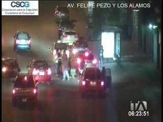 Ojos de Águila registran choque en Los Álamos