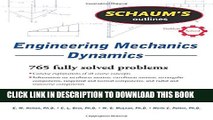 Collection Book Schaum s Outline of Engineering Mechanics Dynamics