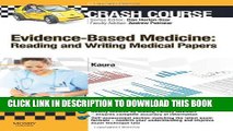 [PDF] Crash Course Evidence-Based Medicine: Reading and Writing Medical Papers, 1e Popular Online