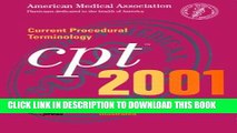 Collection Book Current Procedural Terminology: CPT 2001 (Professional Edition, Spiral-Bound