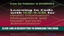 New Book Learning to Code with ICD-9-CM for Health Information Management and Health Services