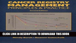 New Book Cancer Registry Management: Principles   Practice