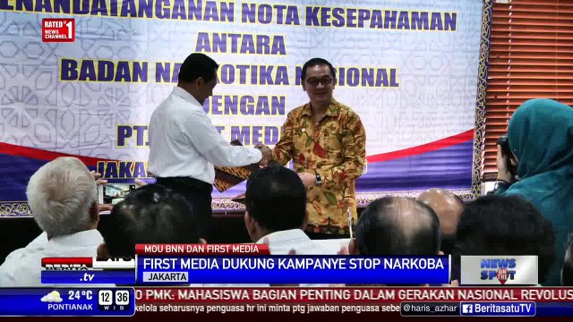 BNN Gandeng First Media Kampanye Pencegahan Penyalahgunaan Narkoba