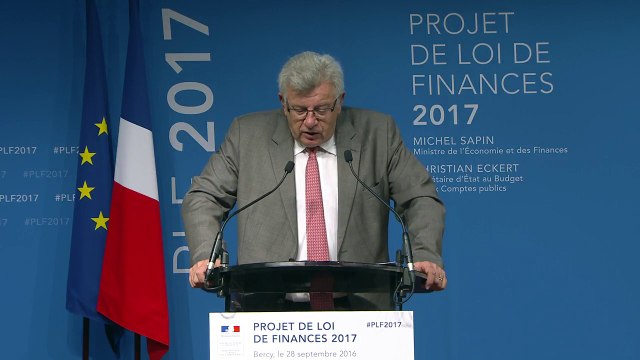 Archive - Présentation du projet de loi de finances pour 2017