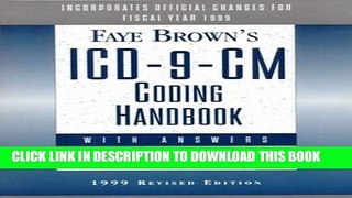 New Book Icd-9-Cm: Coding Handbook, With Answers